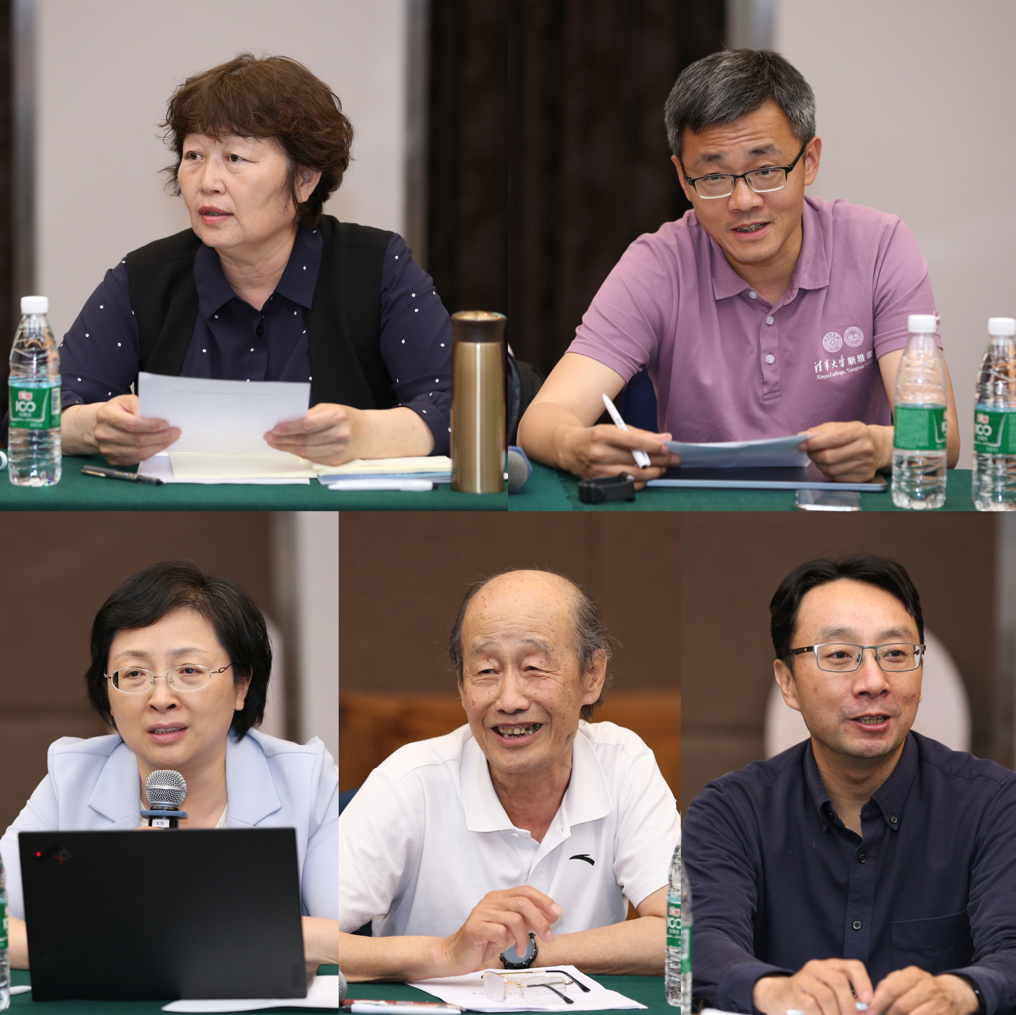 20240511-米兰milan官方网站第十三届青年教师教学沙龙暨教改项目中期交流研讨会-董瑞林-赵青、梅赐琪、朱桂萍、薛芳渝、杨晶介绍比赛情况(从上至下,从左至右).jpg