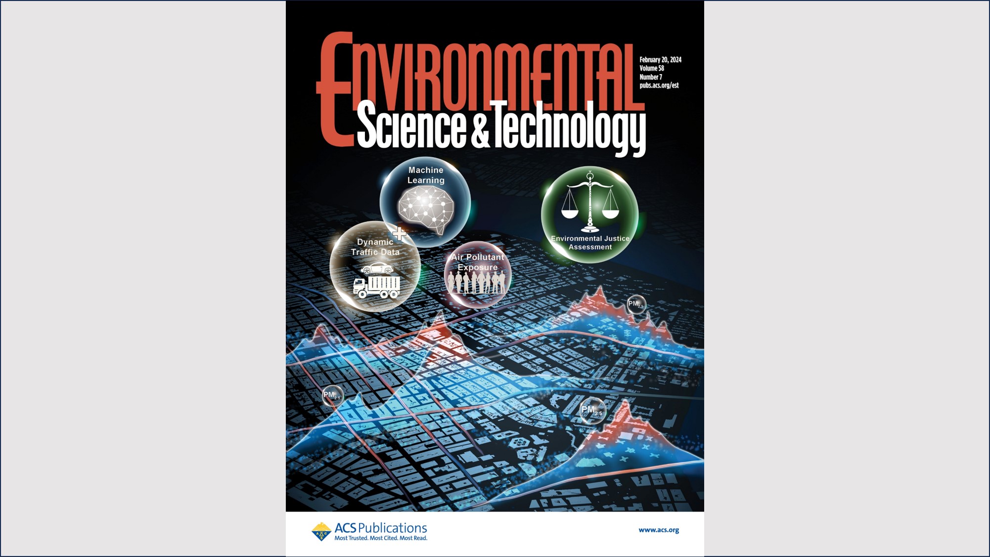 20240222-环境学院张少君课题组在城市空气污染的环境公平性研究方面取得新进展-温轶凡-图1 研究成果入选《环境科学与技术》(Environmental Science