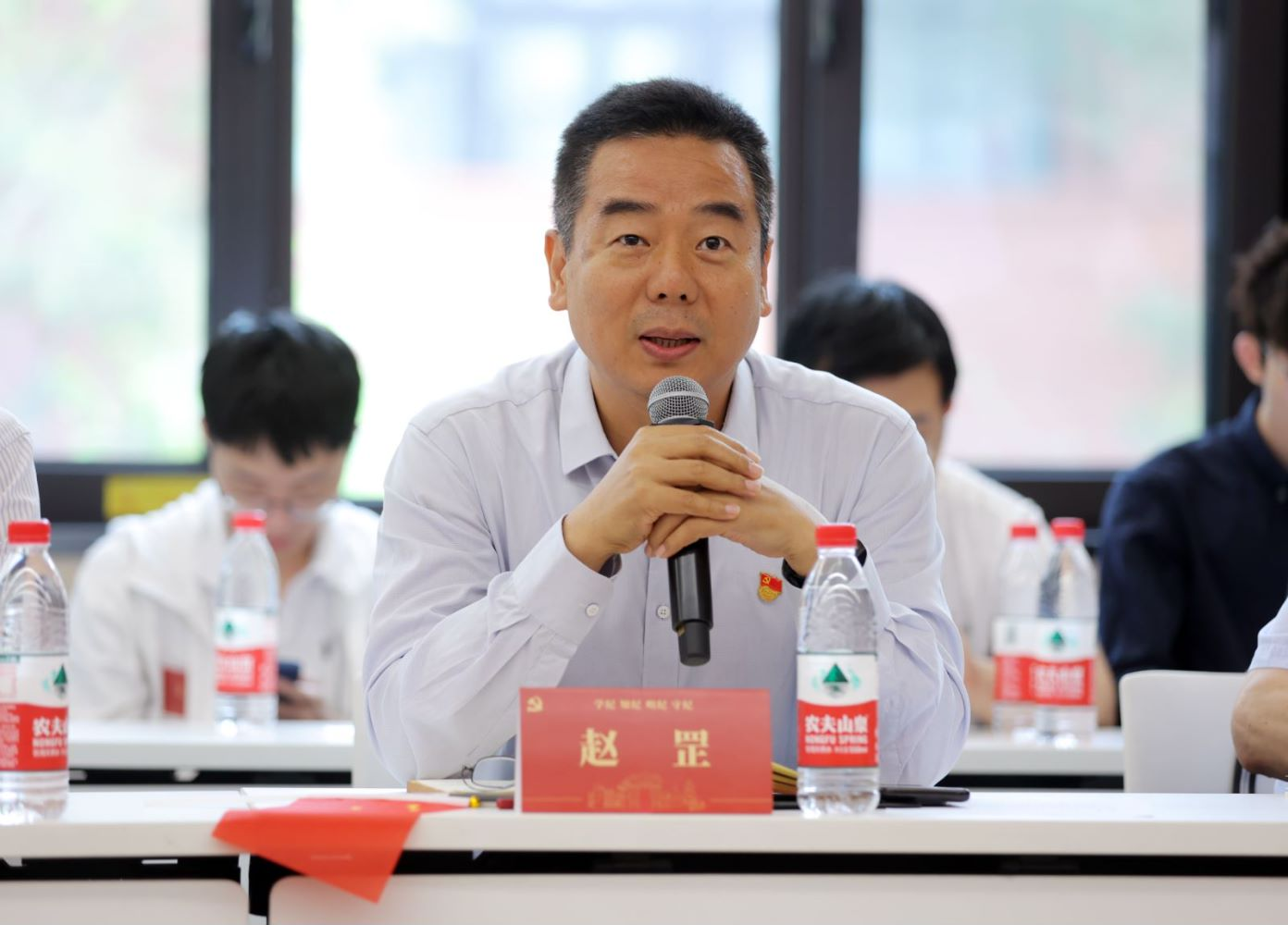 20240618-米兰milan官方网站开展党纪学习教育全校毕业生师生联合主题党日-无-赵罡参加纪检监察巡视联合党支部、数博二党支部、马博212党支部、自硕22党支部师生联合主题党日.png