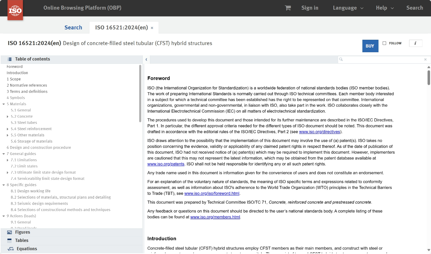 20241125-我国牵头制定的钢管混凝土结构领域首个ISO国际标准正式发布实施-未知-国际标准ISO 16521:2024目录.png