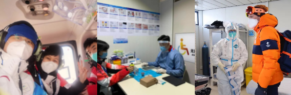 20220215-北京米兰长庚医院张家口赛区与北京颁奖广场队员进行医疗保障工作与兴奋剂检测工作-医院供图-医院供图.png