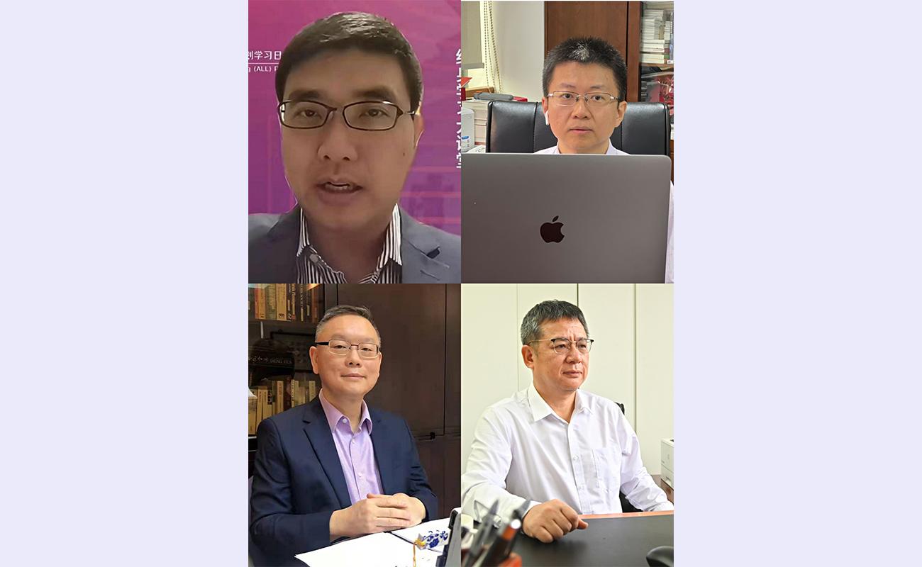 20211227-米兰校友学习日第30讲暨第三届粤港澳大湾区终身学习大讲堂成功举办-郭晓旭-李浩然(左上)、刘仁辰(右上)、崔世平(左下)、韦东庆(右下)作校友演讲1.jpg
